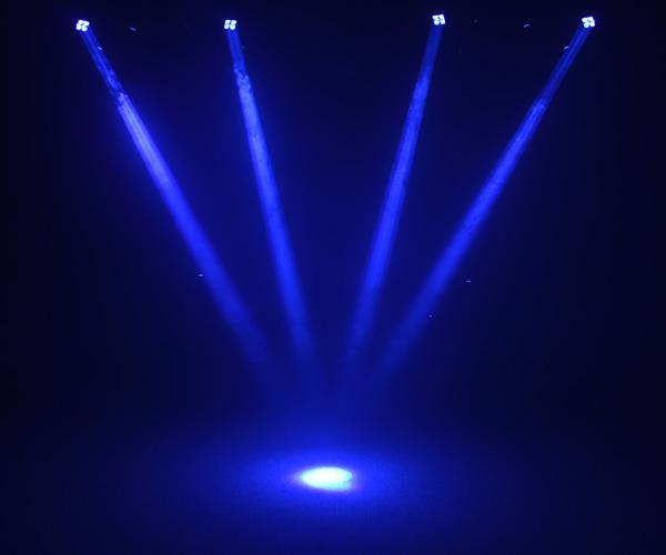 Strahln-bewegliche Hauptfarbe des Nachtclub-LED, die Innenstadiums-Licht 4pcs * 25W ändert