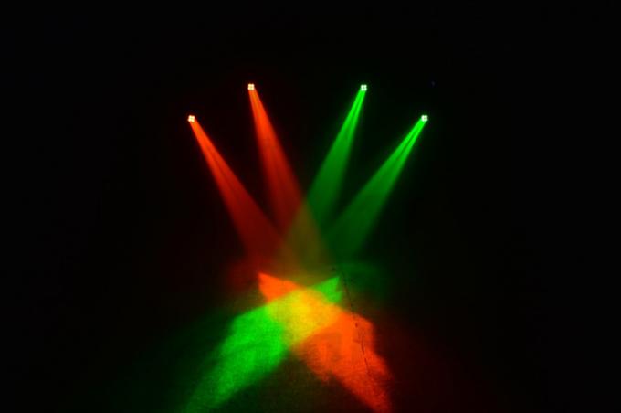 Farbdisco, die Kanal 15/21/49 des LED-Wäsche-beweglichen Kopf-RGBW 9pcs 10W beleuchtet