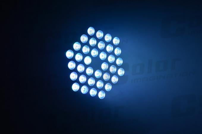Färben Sie 36pcs 10 Gleichheitsdes lichtes des Watt-4-IN-1 LED warmen Weiß IP20 Schutz
