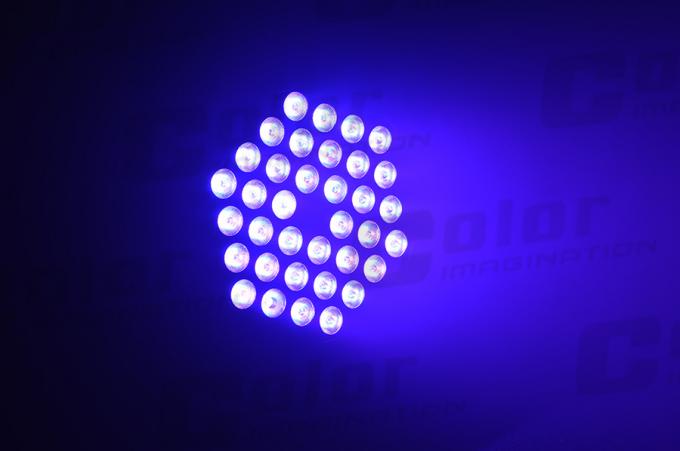 Färben Sie 36pcs 10 Gleichheitsdes lichtes des Watt-4-IN-1 LED warmen Weiß IP20 Schutz